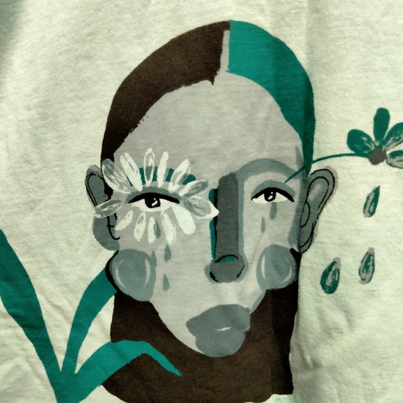 NWT Girl's Nordstrom Aruba Smiling Portrait Tee - Picture 6 of 8